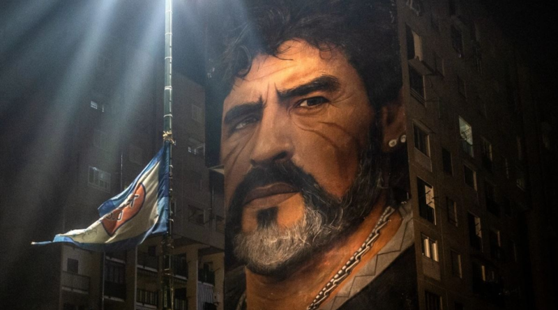 Μαραντόνα το χέρι του θεού Maradona